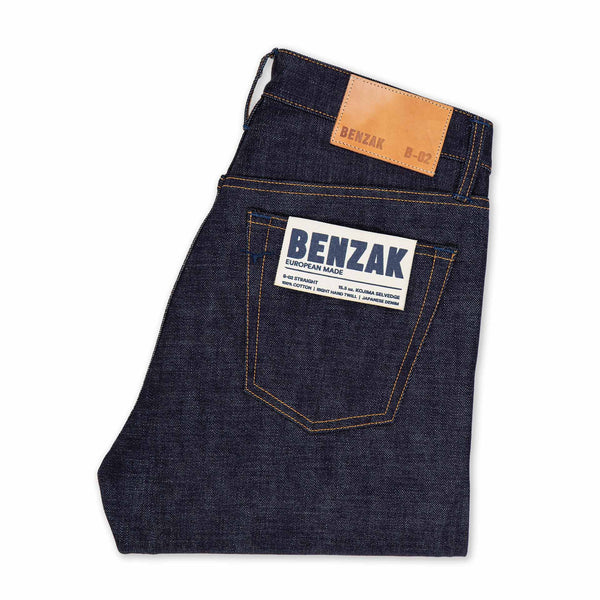 B-02 STRAIGHT 15.5 oz. Kojima Selvedge