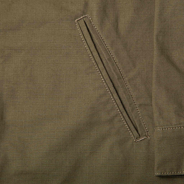 BWS-03 MILITARY OVERSHIRT 8 oz. Olive Drab Ripstop