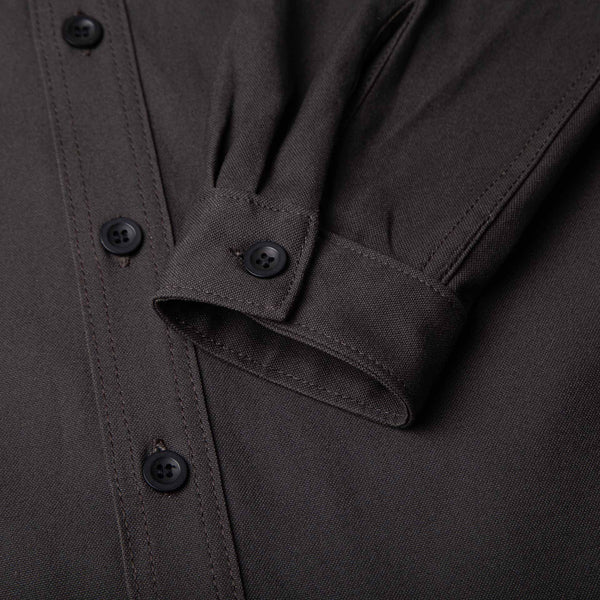 BWS-04 SCOUT OVERSHIRT 9 oz. Slate Selvedge Duck Canvas